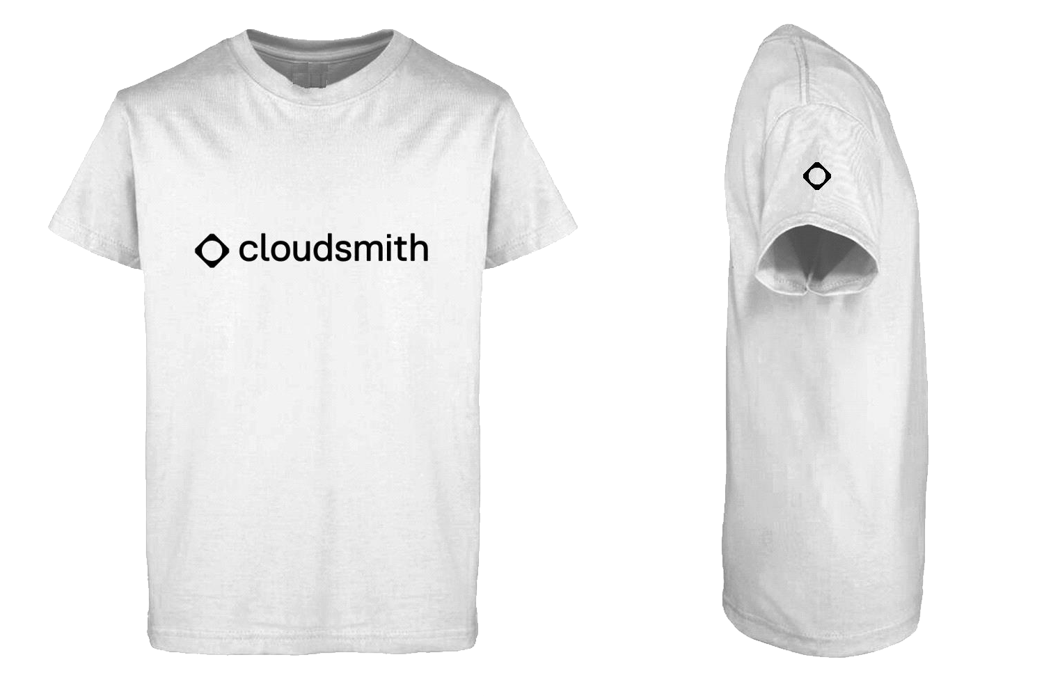 Cloudsmith t shirt in white